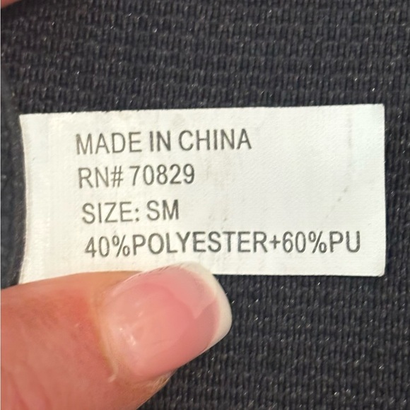 Peacock Feather Wide Stretch Black Boho Waist Front Clasp Belt Size Small - Picture 6 of 7